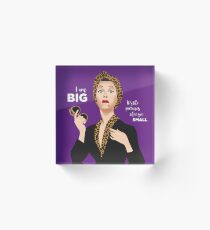 Norma Desmond Acrylic Block