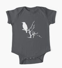 Little Birdy - White One Piece - Short Sleeve