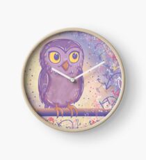 Enchanting Little Owl Clock