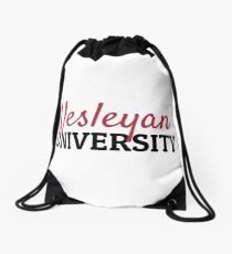 Wesleyan Universität Turnbeutel