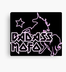 Badass MOFO Canvas Print