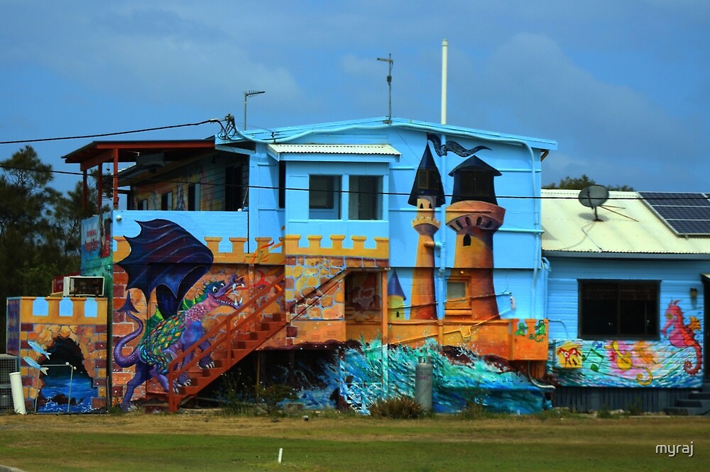 "Brooms Head Beach General Store" by myraj Redbubble