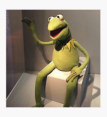 Hi Ho! Kermit the Frog Here Photographic Print