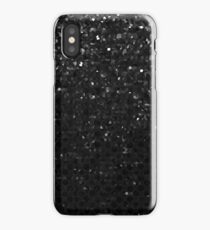Black Crystal Bling Strass G283 iPhone Case