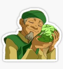 Cabbage Guy Sticker
