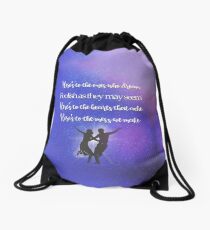 The fools who dream Drawstring Bag