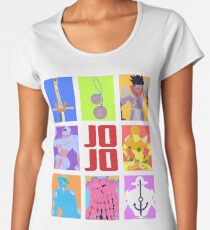 JoJo's Bizarre Adventure - Stands and Weapons Premium Scoop T-Shirt