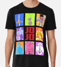 JoJos bizarres Abenteuer - Stände und Waffen Premium T-Shirt