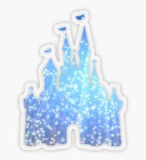 Pegatina transparente Castillo Sparkle