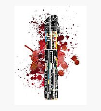 Darth Vader Lightsaber Photographic Print