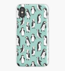 Penguin - Mint by Andrea Lauren iPhone Case