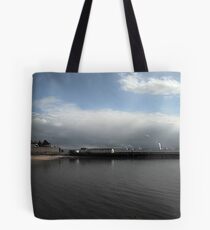 Hartlepools Pier and Lighthouse Tote Bag