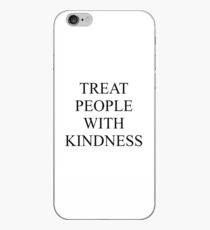 MENSCHEN MIT FREUNDLICHKEIT BEHANDELN - SCHWARZ iPhone-Hülle & Cover