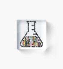 Erlenmeyer Flask Acrylic Block