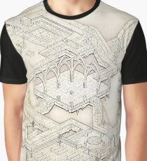 Isometric Dungeon Map Graphic T-Shirt