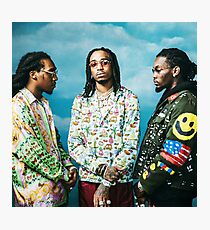 Migos poster Photographic Print