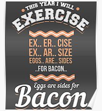 This year i will exercise Poster