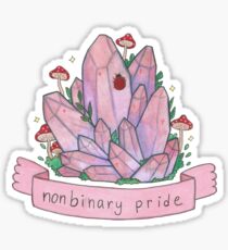 nonbinary pride Sticker
