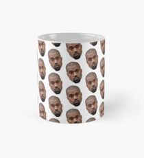 Kanye Face Pattern Mug