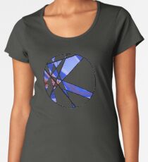 Strange Segments - 80's Panel Burst Women's Premium T-Shirt