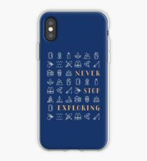 Never Stop Exploring iPhone Case