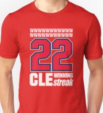 Camiseta ajustada CLEVELAND STREAKING HISTORY WIN STREAK T-SHIRT