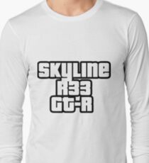 Skyline R33 GT-R Langarmshirt