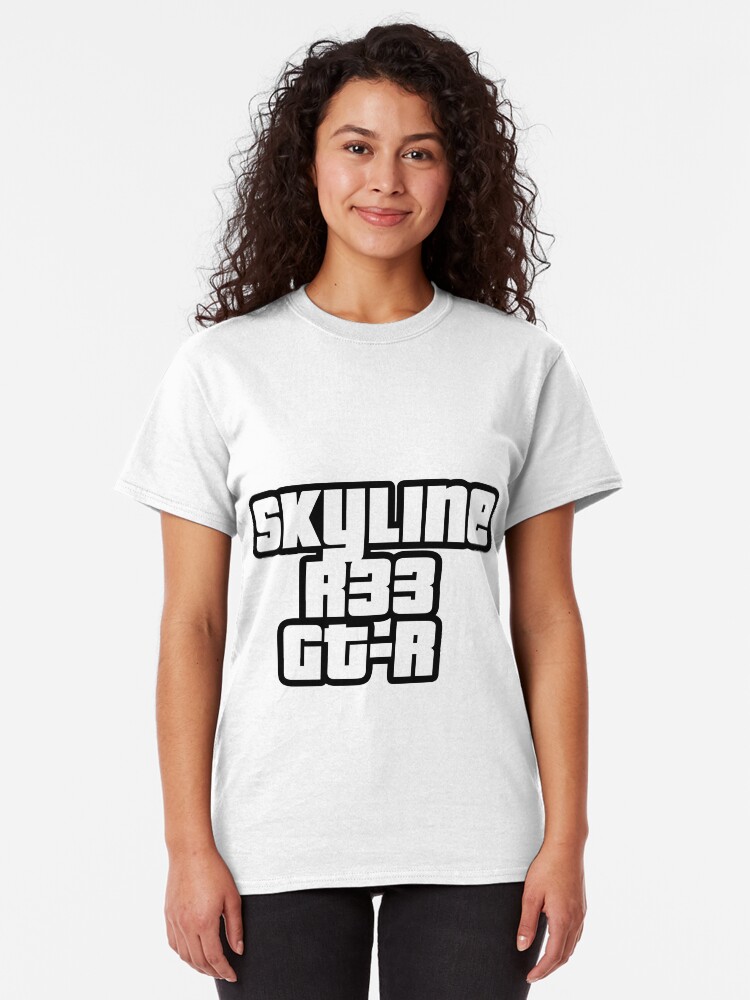 Alternative Ansicht von Skyline R33 GT-R Classic T-Shirt