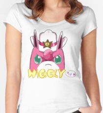 Sheriff Wigglytuff Women's Fitted Scoop T-Shirt
