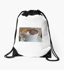 Hot Chocolate Drawstring Bag