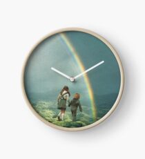 Rainbow of hope Clock