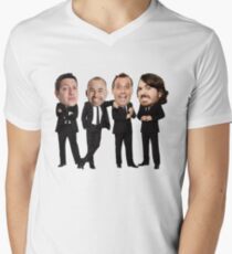 Impractical Jokers Bobbleheads Men's V-Neck T-Shirt