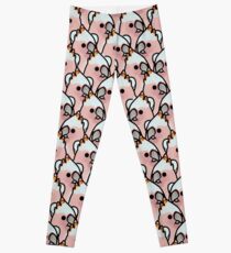 Too Many Birds! - Major Mitchell's Cockatoo Leggings