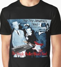 The Single Bullet Blues Band Graphic T-Shirt