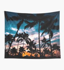 Palm trees summer dream Tapestry