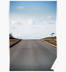 Road sign Poster