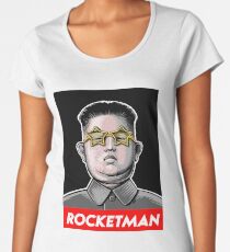 President Trump Called Kim Jong Un Rocketman so I made it a t shirt. Women's Premium T-Shirt