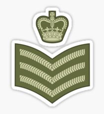 Staff sergeant Sticker