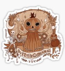 Halloweeny gardens Sticker