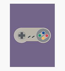 SNES Controller Photographic Print