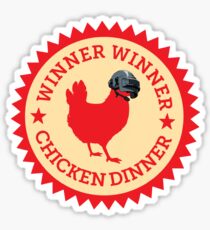 PUBG - Winner Winner Chicken Dinner 3 Sticker