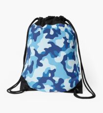 Water Camouflage Drawstring Bag