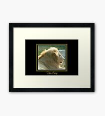 The King Framed Print