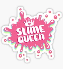 Slime Queen Splatter Sticker