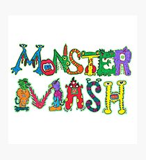 Monster Mash Photographic Print