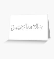 The Fellowship of the Ring Greeting Card