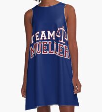 Team Müller - Gerechtigkeitswaagen A-Linien Kleid
