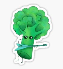 Rocking Broccoli Sticker
