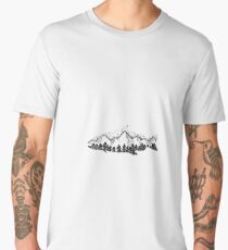 Mountain fish Men's Premium T-Shirt