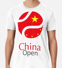 China open Tennis Championship Support Premium T-Shirt